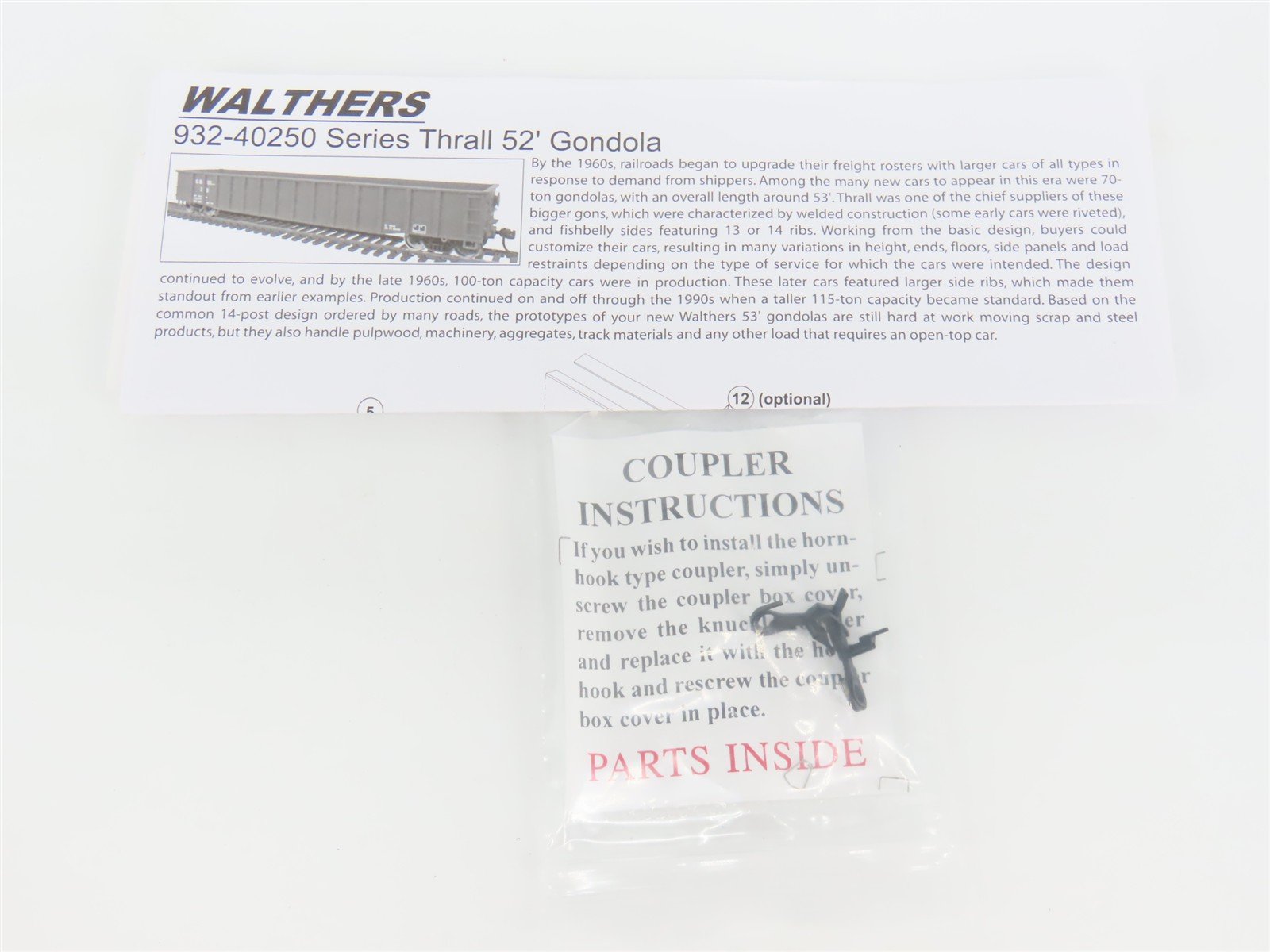 HO Walthers Gold Line 932-40257 DTI Detroit Toledo & Ironton 53' Gondola #9676