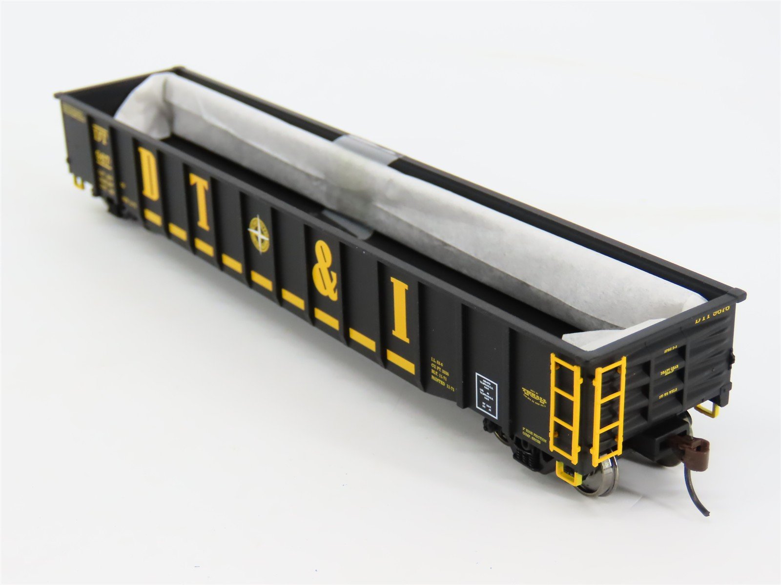 HO Walthers Gold Line 932-40257 DTI Detroit Toledo & Ironton 53' Gondola #9676