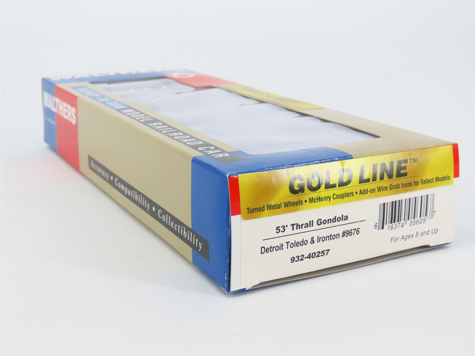 HO Walthers Gold Line 932-40257 DTI Detroit Toledo & Ironton 53' Gondola #9676