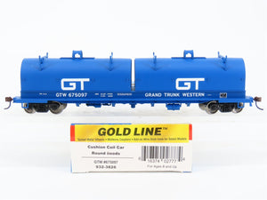 HO Scale Walthers Gold Line 932-3826 GTW Grand Trunk Western Coil Car #675097