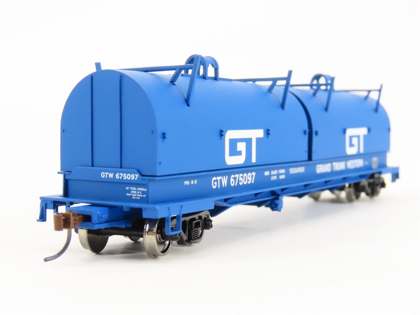 HO Scale Walthers Gold Line 932-3826 GTW Grand Trunk Western Coil Car #675097