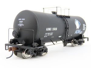 HO Scale Walthers Gold Line 932-7223 ADMX UTLX Funnel Flow Tank Car #15818