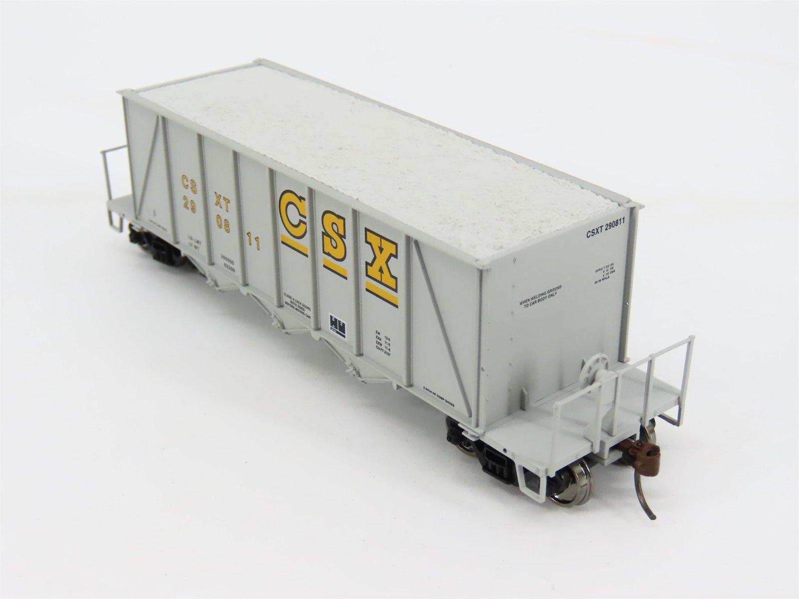 HO Scale Walthers Gold Line 932-7051 CSXT 40' Ortner Aggregate Car #290811