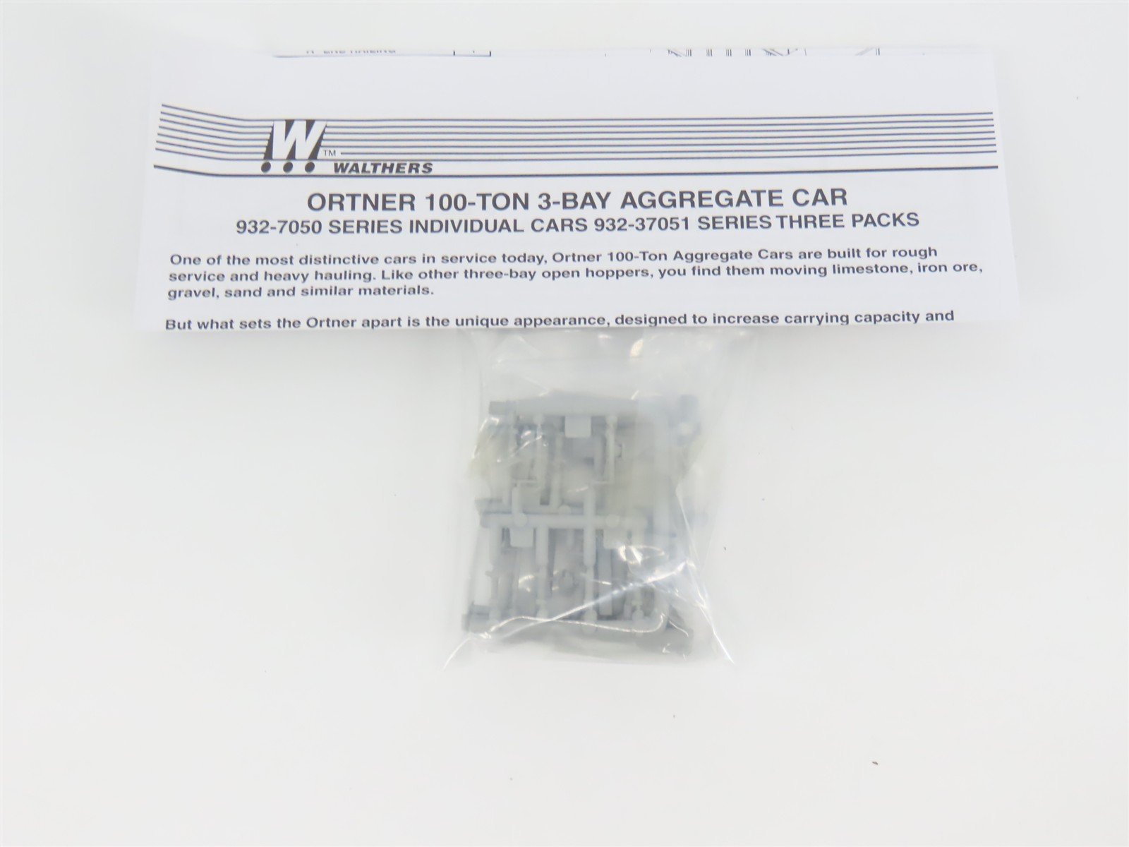 HO Scale Walthers Gold Line 932-7051 CSXT 40' Ortner Aggregate Car #290811