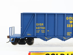 HO Walthers Gold Line 932-7060 GVSR Golden West 40' Ortner Aggregate Car #637703