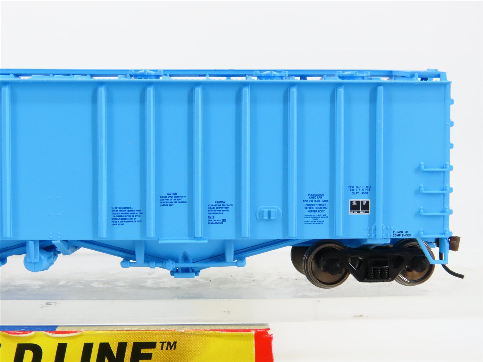HO Scale Walthers Gold Line 932-3724 GACX 50' Airslide Covered Hopper #56354