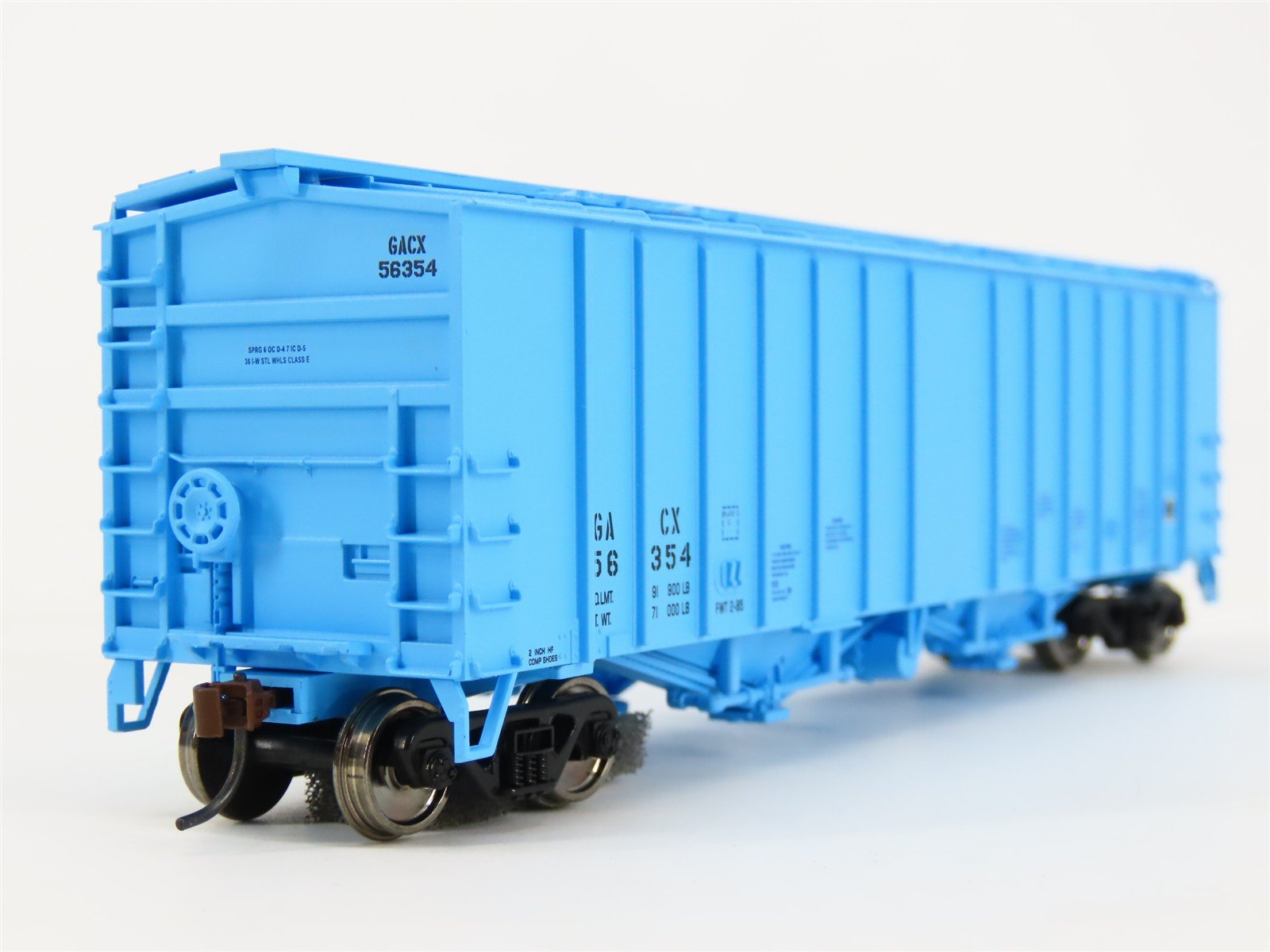 HO Scale Walthers Gold Line 932-3724 GACX 50' Airslide Covered Hopper #56354