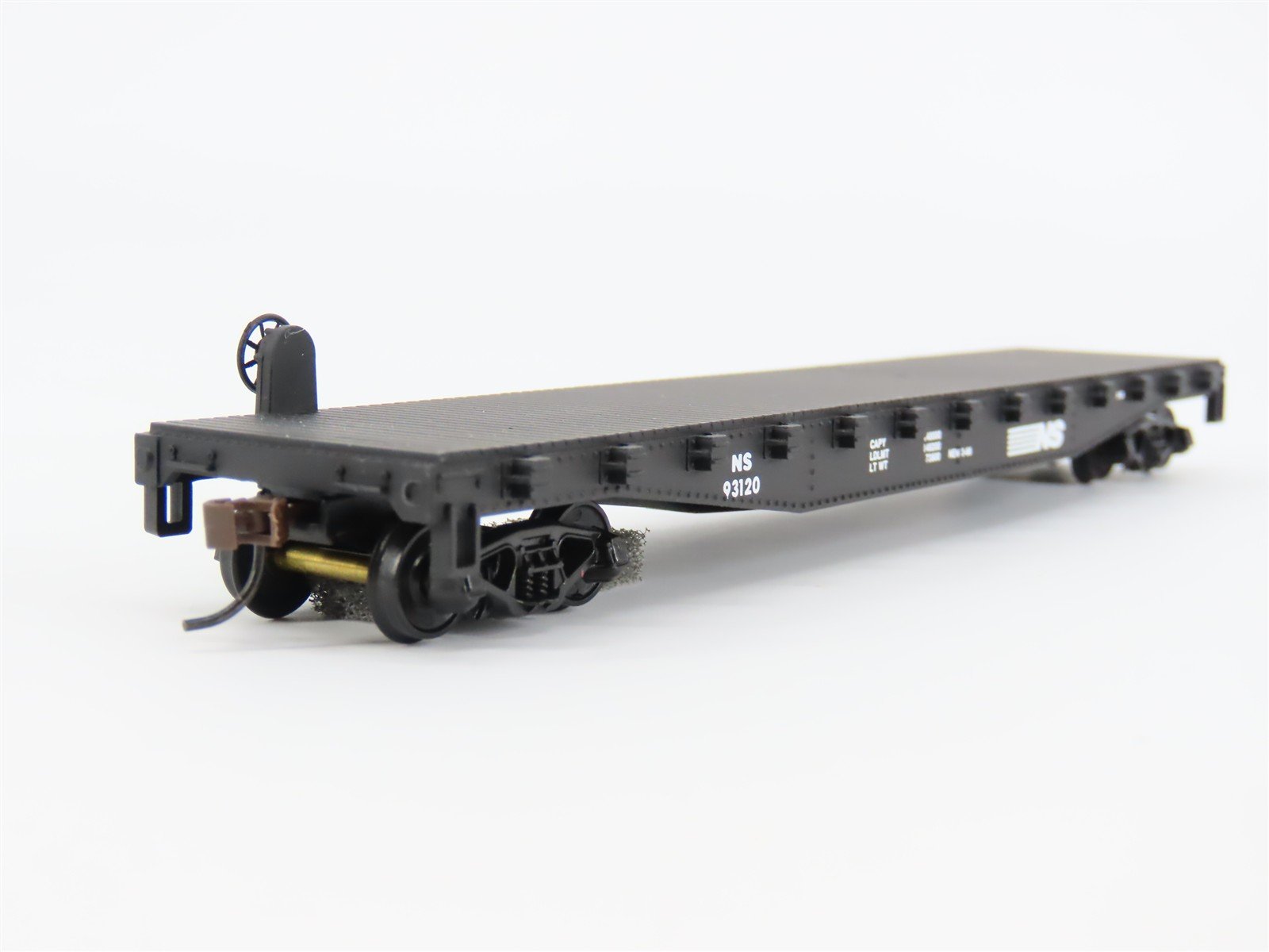 HO Scale Walthers Trainline 931-604 NS Norfolk Southern 50' Flat Car #93120