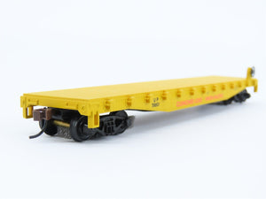HO Scale Walthers Trainline 931-603 UP Union Pacific 50' Flat Car #58801
