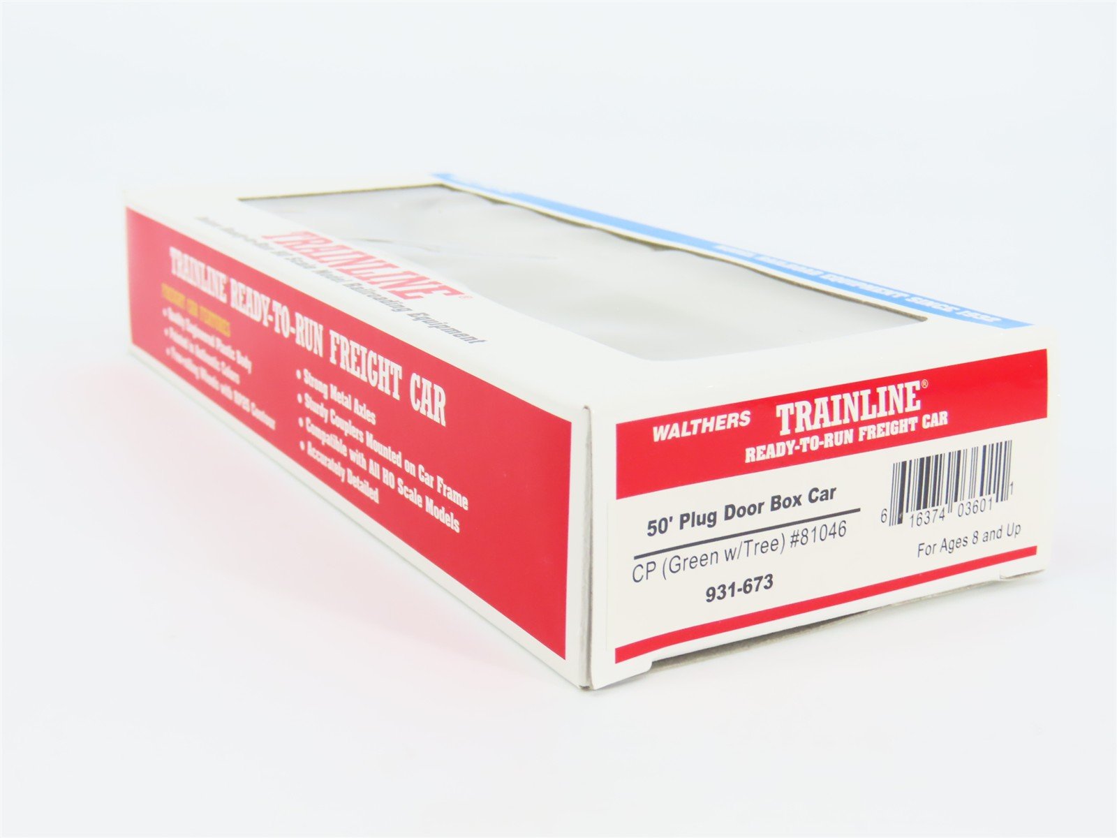 HO Scale Walthers Trainline 931-673 CP Canadian Pacific 50' Box Car #81046