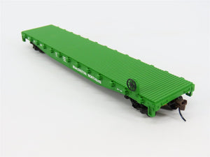 HO Scale Walthers Trainline 931-601 BN Burlington Northern 50' Flat Car #621857