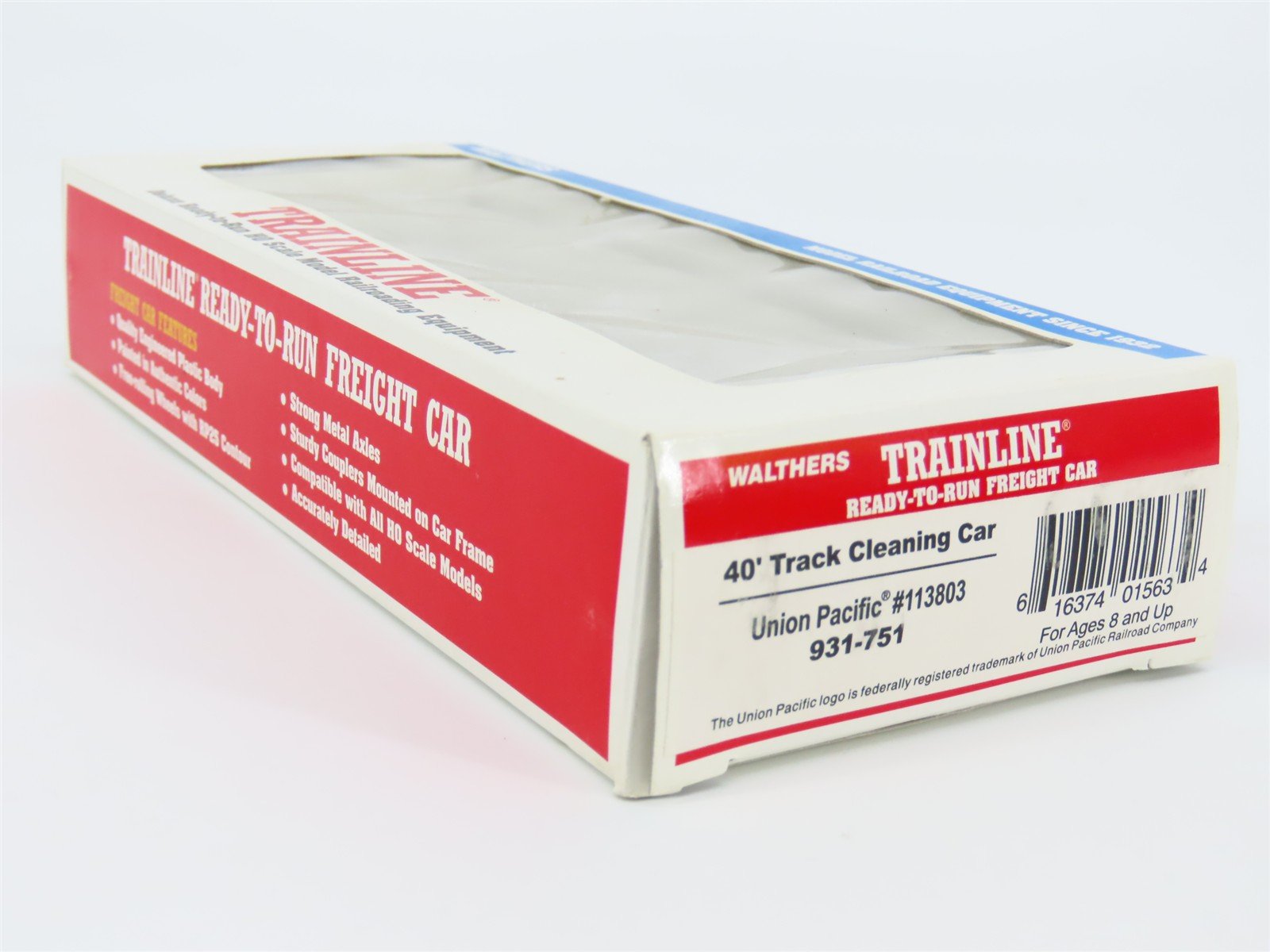 HO Scale Walthers Trainline 931-751 UP Union Pacific Track Cleaning Car #113803