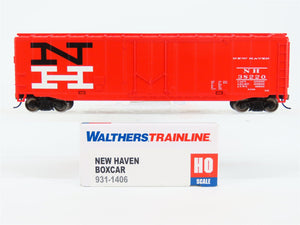 HO Scale Walthers Trainline 931-1406 NH New Haven Plug Door Box Car #38220