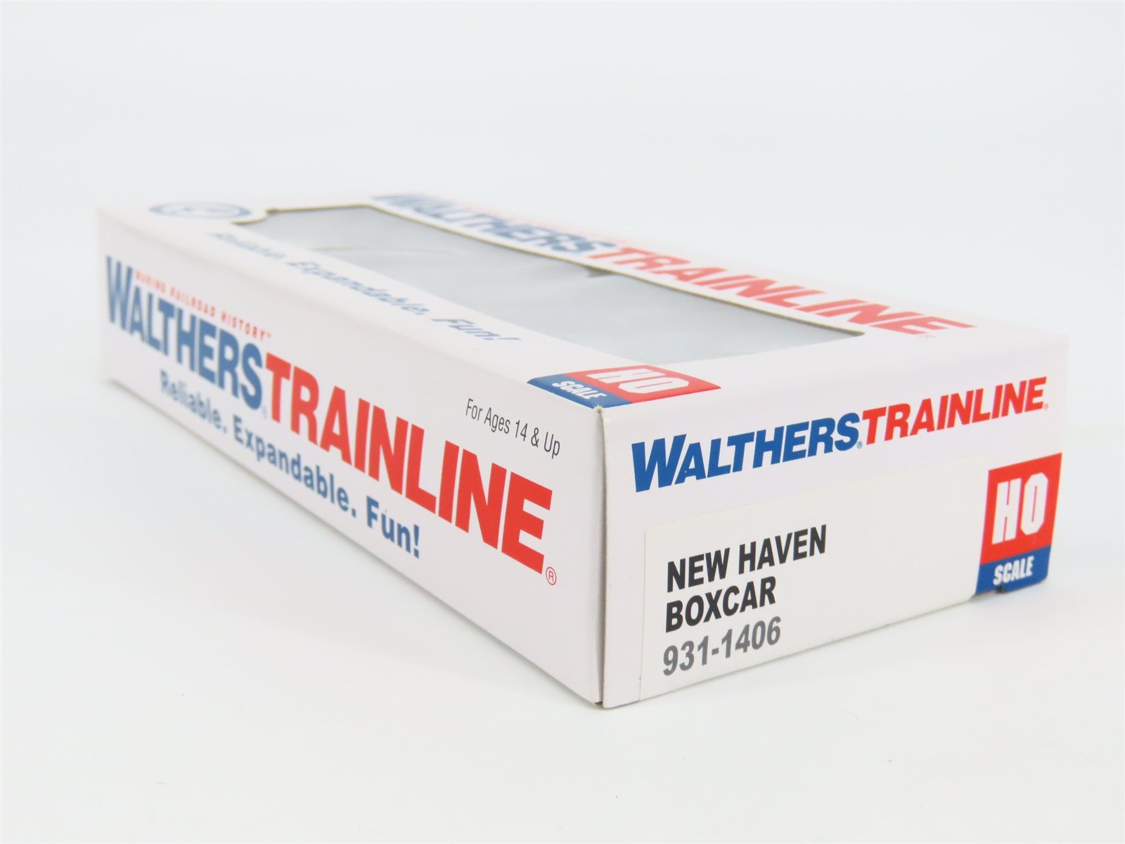 HO Scale Walthers Trainline 931-1406 NH New Haven Plug Door Box Car #38220