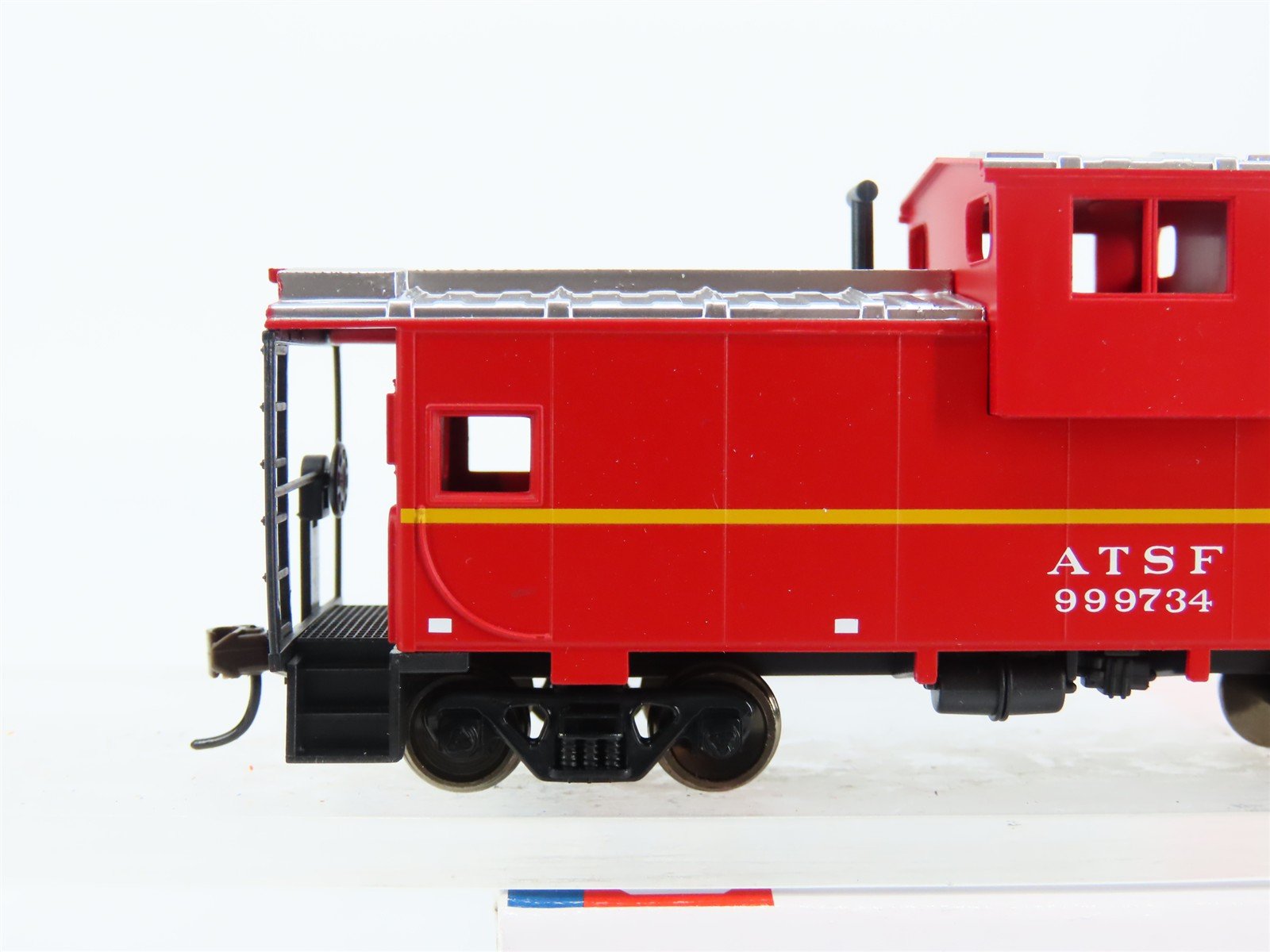 HO Scale Walthers Trainline 931-1503 ATSF Santa Fe Railroad Caboose #999734