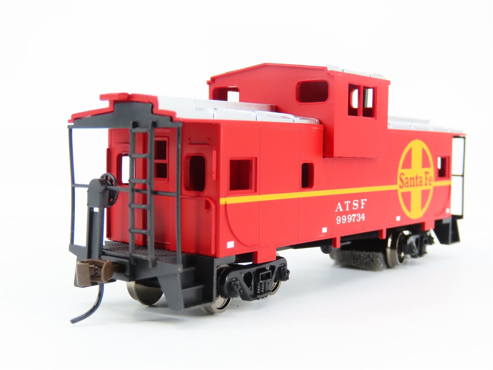 HO Scale Walthers Trainline 931-1503 ATSF Santa Fe Railroad Caboose #999734