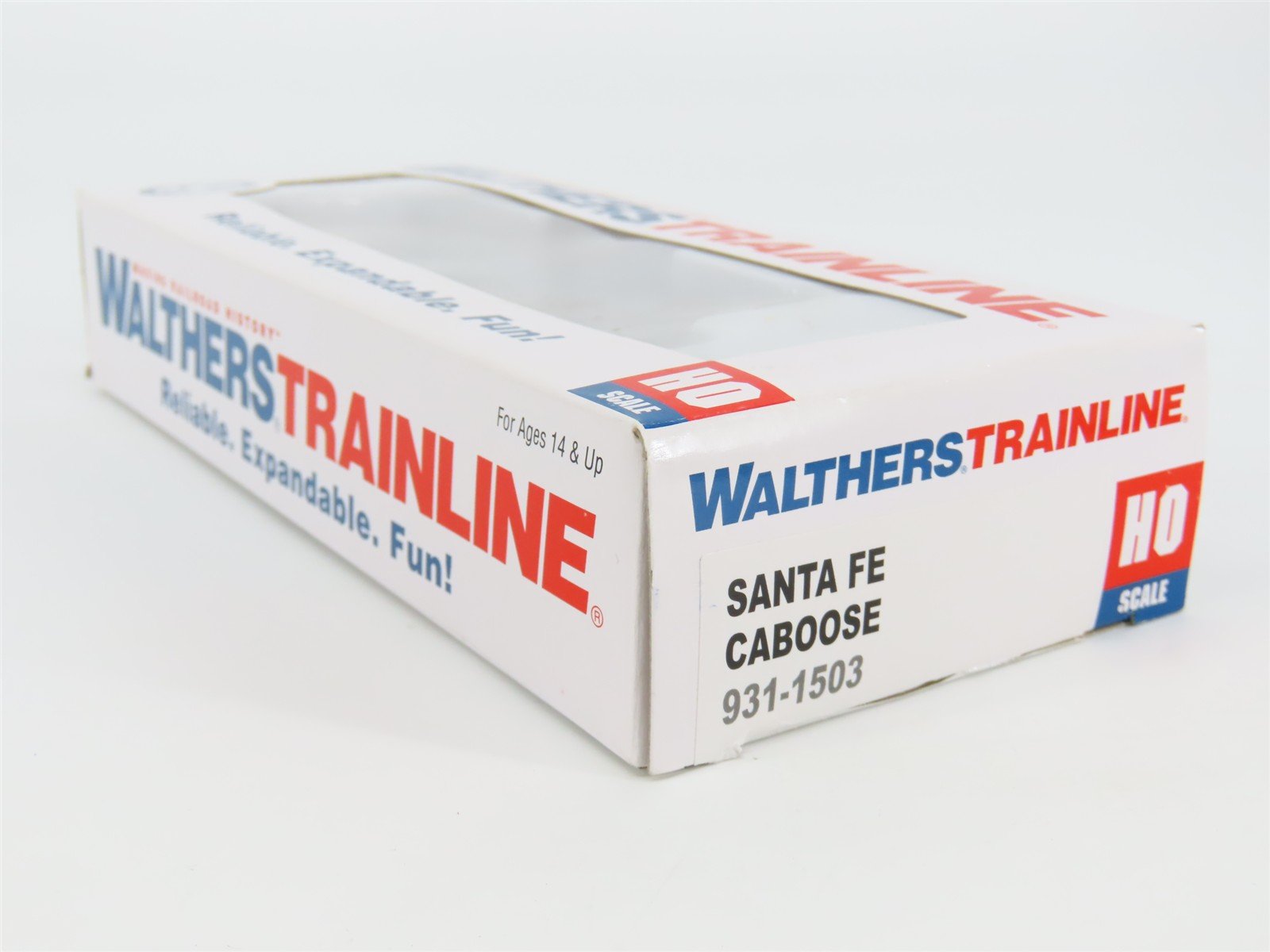 HO Scale Walthers Trainline 931-1503 ATSF Santa Fe Railroad Caboose #999734