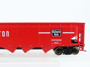 HO Scale Walthers Trainline 931-1657 CB&Q Burlington Route 4-Bay Hopper #172499