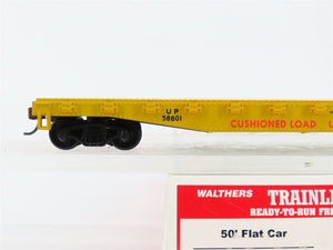 HO Scale Walthers Trainline 931-603 UP Union Pacific 50' Flat Car #58801