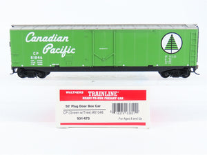 HO Scale Walthers Trainline 931-673 CP Canadian Pacific 50' Box Car #81046