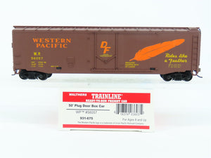 HO Scale Walthers Trainline 931-675 WP Western Pacific Feather Box Car #56057