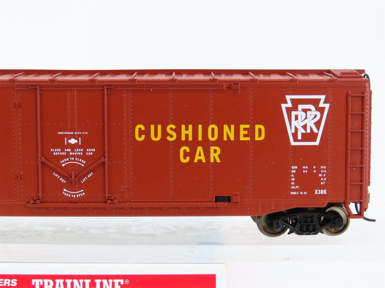 HO Scale Walthers Trainline 931-1670 PRR Pennsylvania 50' Box Car #45747