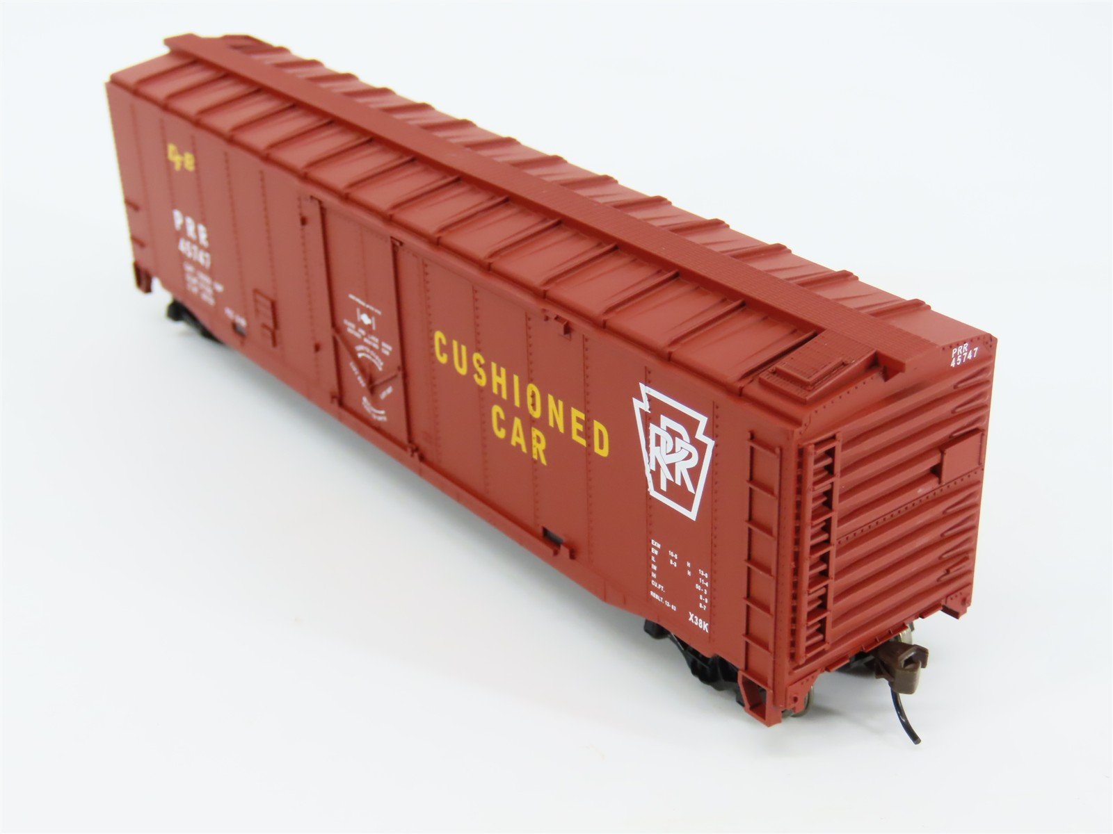 HO Scale Walthers Trainline 931-1670 PRR Pennsylvania 50' Box Car #45747