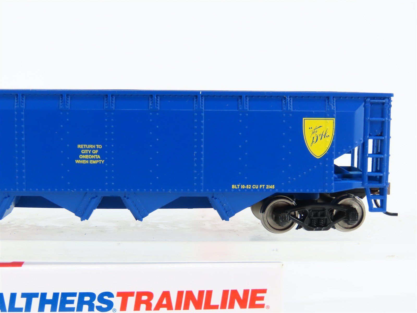 HO Scale Walthers Trainline 931-1420 D&H Delaware & Hudson 4-Bay Hopper #7065