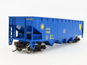 HO Scale Walthers Trainline 931-1420 D&H Delaware & Hudson 4-Bay Hopper #7065