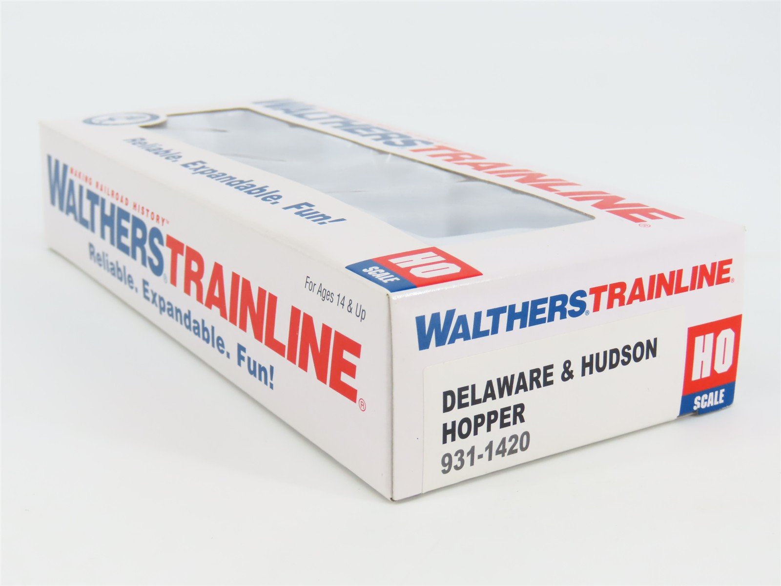 HO Scale Walthers Trainline 931-1420 D&H Delaware & Hudson 4-Bay Hopper #7065