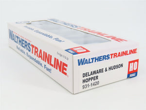 HO Scale Walthers Trainline 931-1420 D&H Delaware & Hudson 4-Bay Hopper #7065