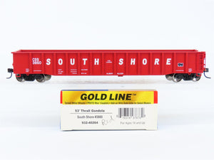 HO Scale Walthers Gold Line 932-40264 CSS South Shore 53' Gondola #3860