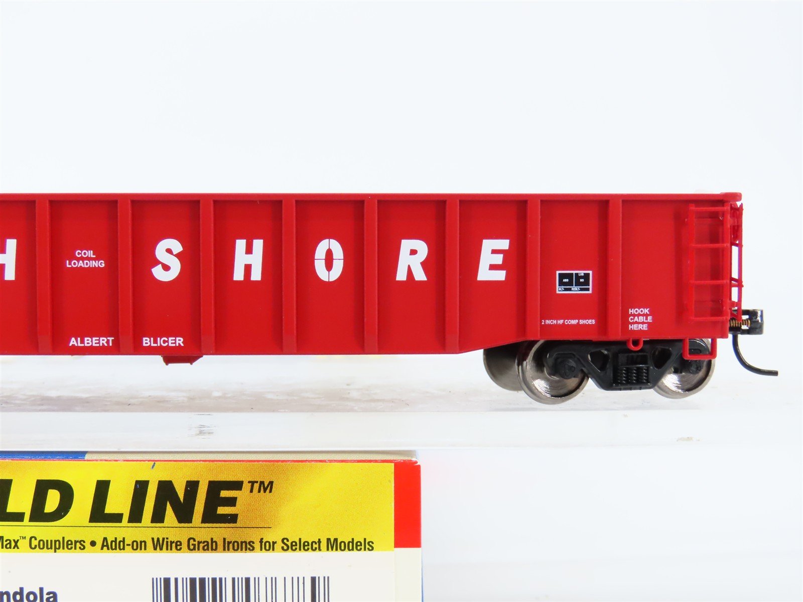 HO Scale Walthers Gold Line 932-40264 CSS South Shore 53' Gondola #3860