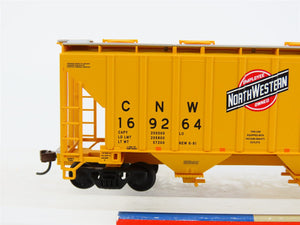HO Scale Walthers 932-5377 CNW Chicago North Western 2-Bay Hopper #169264
