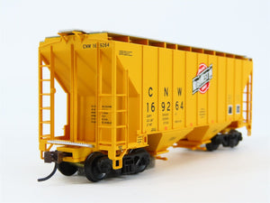 HO Scale Walthers 932-5377 CNW Chicago North Western 2-Bay Hopper #169264