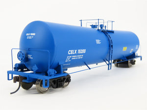 HO Scale Walthers Gold Line 932-7274 CELX Funnel Flow Tank Car #15200