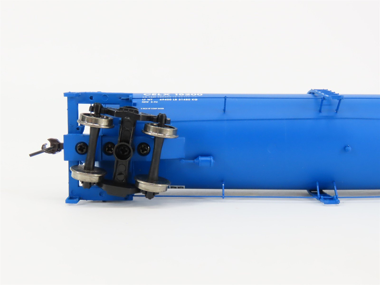 HO Scale Walthers Gold Line 932-7274 CELX Funnel Flow Tank Car #15200