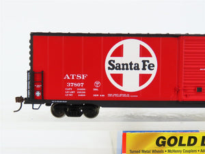 HO Scale Walthers Gold Line 932-35512 ATSF Santa Fe 60' Auto Box Car #37807