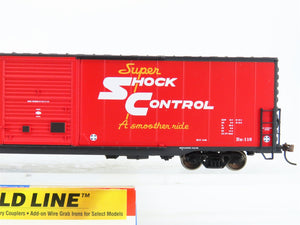 HO Scale Walthers Gold Line 932-35512 ATSF Santa Fe 60' Auto Box Car #37807