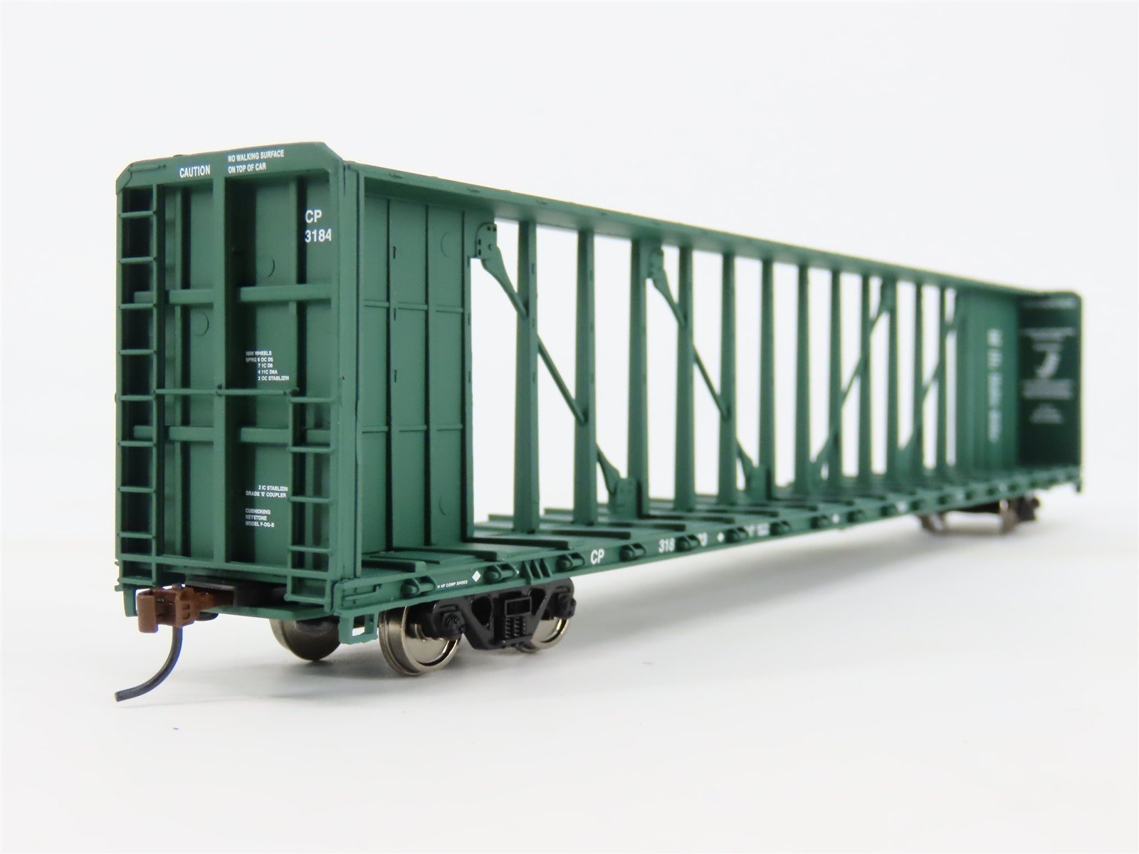 HO Scale Walthers Gold Line 932-4134 CP Canadian Pacific 72' Flat Car #318403