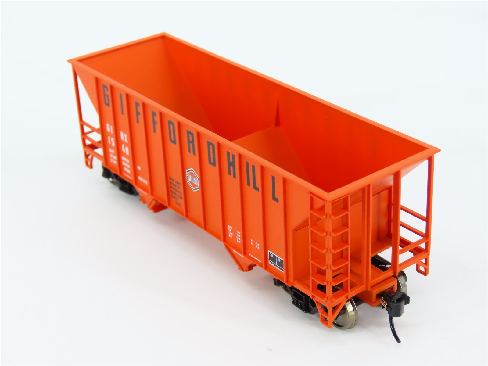 HO Scale Walthers Gold Line 932-7417 GIHX Gifford Hill 2-Bay Open Hopper #1540