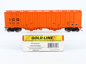 HO Walthers Gold Line 932-3722 ICG Illinois Central Gulf Airslide Hopper #782702
