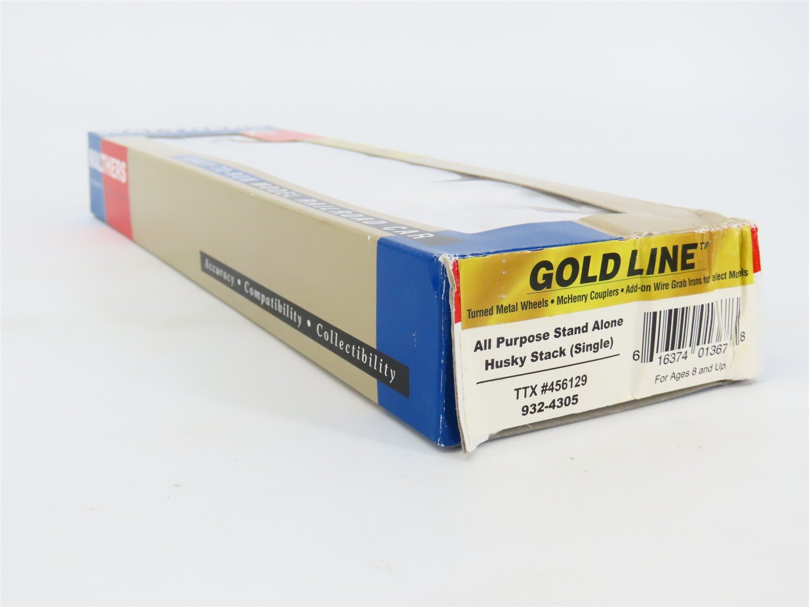 HO Scale Walthers Gold Line 932-4305 DTTX Trailer Train Husky Stack #456129