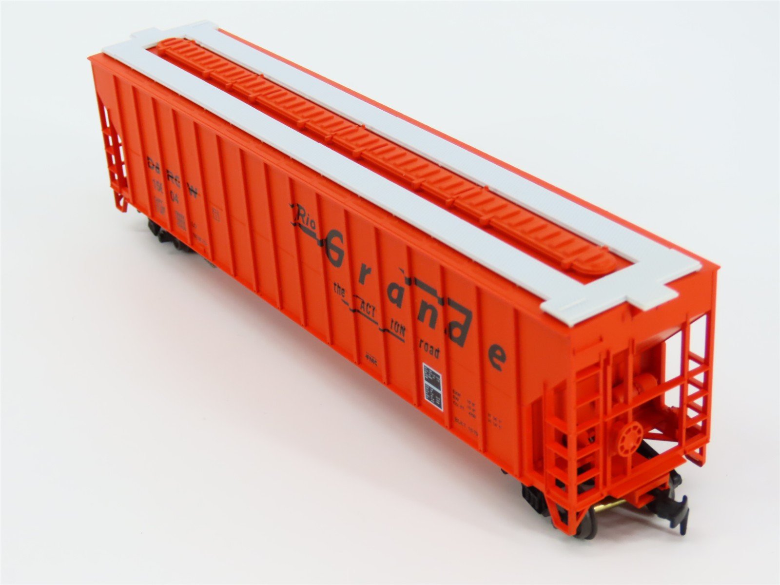 HO Scale Roundhouse 35201 D&RGW Rio Grande Railroad 3-Bay Covered Hopper #15604