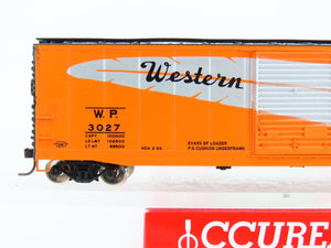 HO Scale Accurail Accuready 82070 WP Western Pacific Feather 50' Box Car #3027