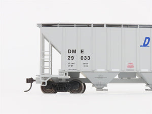 HO Walthers Gold Line 932-5381 DM&E Trinity 100-Ton 2-Bay Covered Hopper #29033