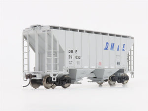HO Walthers Gold Line 932-5381 DM&E Trinity 100-Ton 2-Bay Covered Hopper #29033