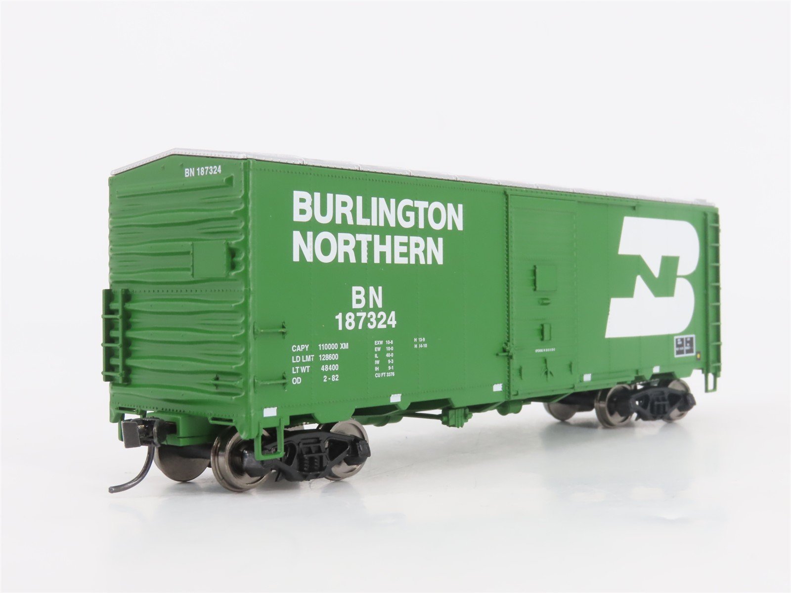 HO Walthers Mainline 910-1156 BN Burlington Northern AAR 40' Box Car #187324