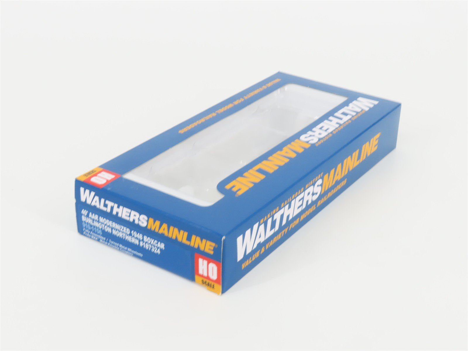 HO Walthers Mainline 910-1156 BN Burlington Northern AAR 40' Box Car #187324