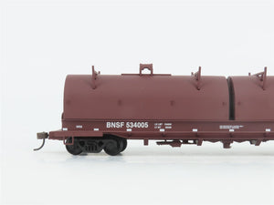 HO Scale Walthers 932-3824 BNSF Railway Round-Hood Cushion Coil Car #534005